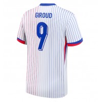 Stroje piłkarskie Francja Olivier Giroud #9 Koszulka Wyjazdowej ME 2024 Krótki Rękaw